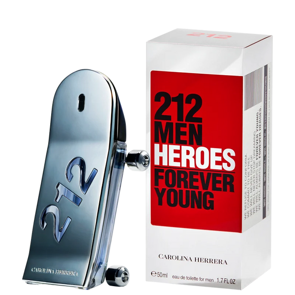 212 Men Heroes Carolina Herrera Eau de Toilette - Perfume Masculino